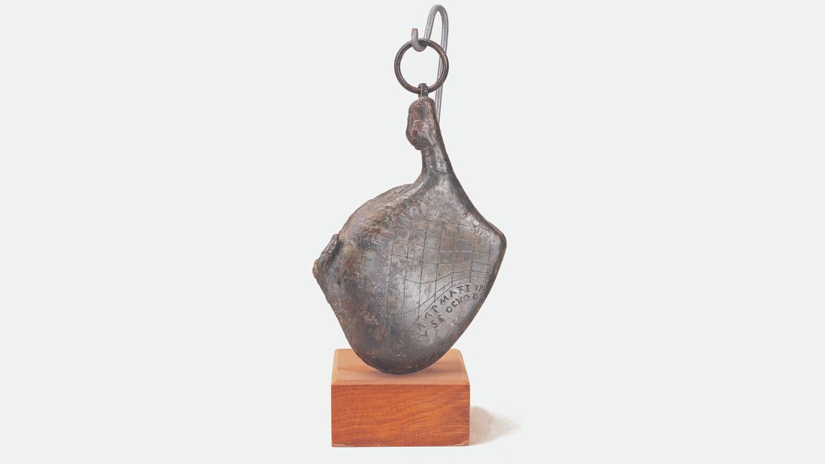 Prosciutto di Portici: A portable sundial that looks like a pork leg — and it was likely owned by Julius Caesar's father-in-law before Mount Vesuvius erupted