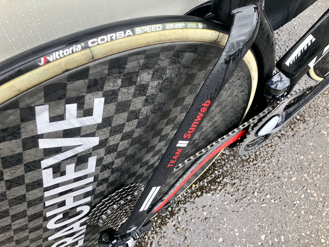 The Vittoria Corsa Speed is fast but super thin - definitely a TT-only option