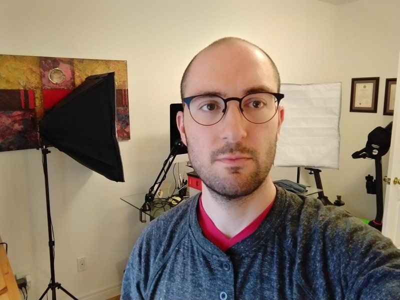 Nokia 6.2 selfie sample