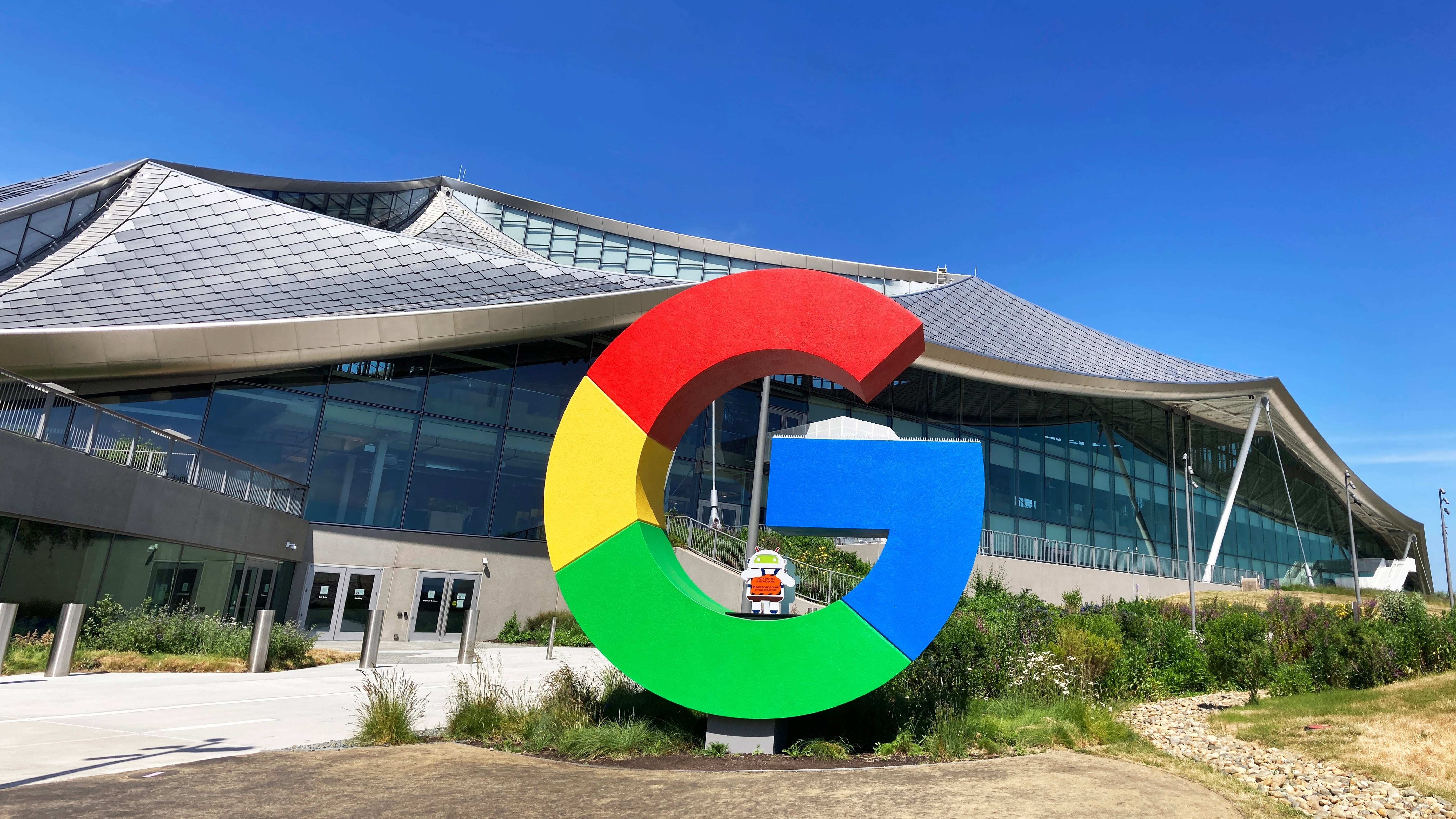 Google's headquarters in Mountain View