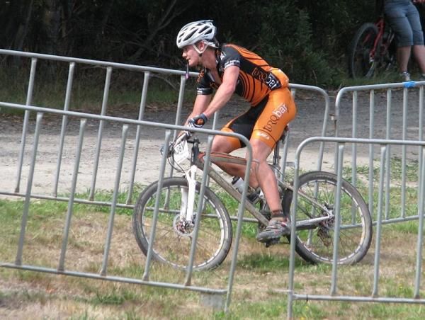 Luke Fetch comes home to the finish.