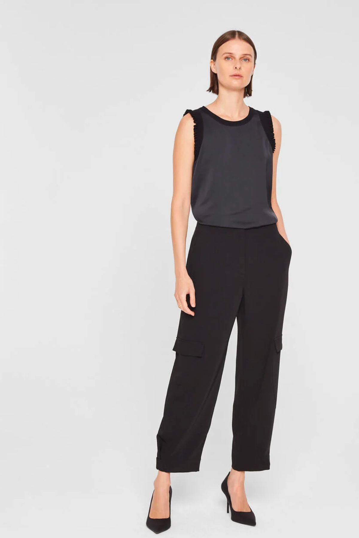 Club Monaco Curved Seam Cargo Pant