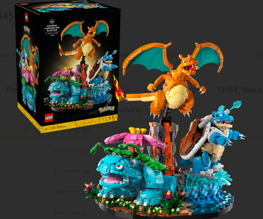Pok&amp;eacute;mon x Lego