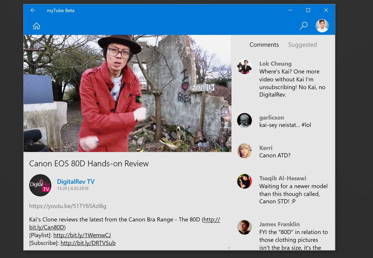 myTube beta