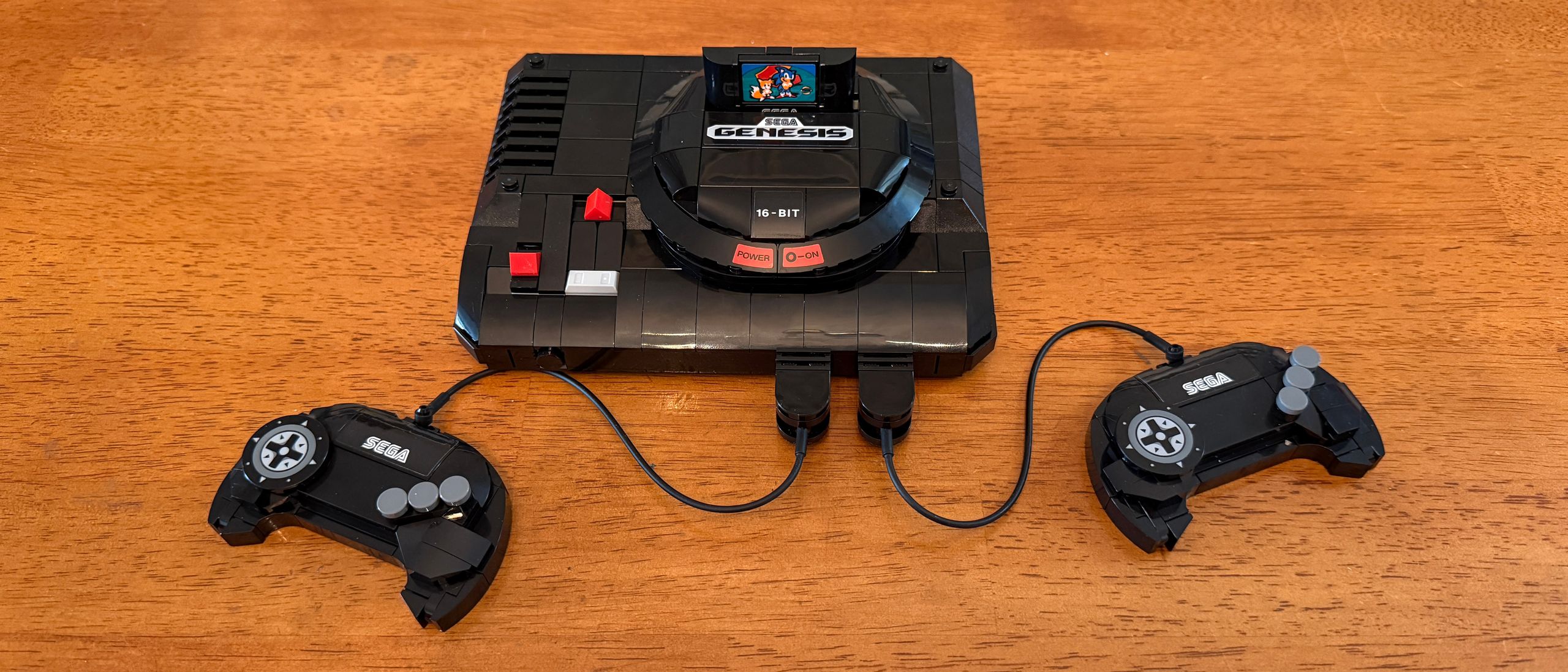 The Lego Sega Genesis Console is a great retro build with just a