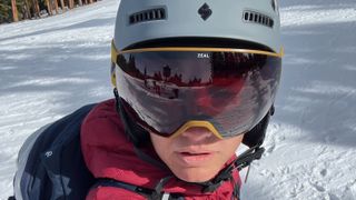best ski goggle: Kim Fuller Zeal Optics ski goggles