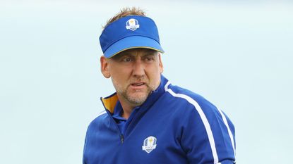 Ian Poulter headshot during Ryder Cup
