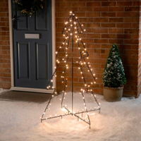 Christmas Tree Silhouette Light Standing LED Outdoor Decoration: was £49.99, Now £39.99, eBay