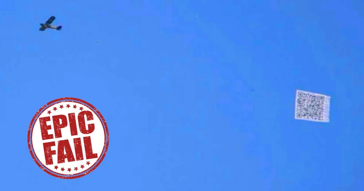 Ein sich bewegender QR-Code ist eher schwierig zu scannen