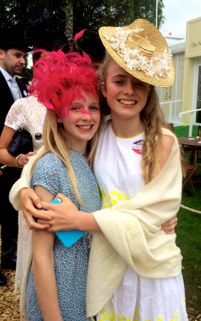 Susie and Saffie at Royal Ascot