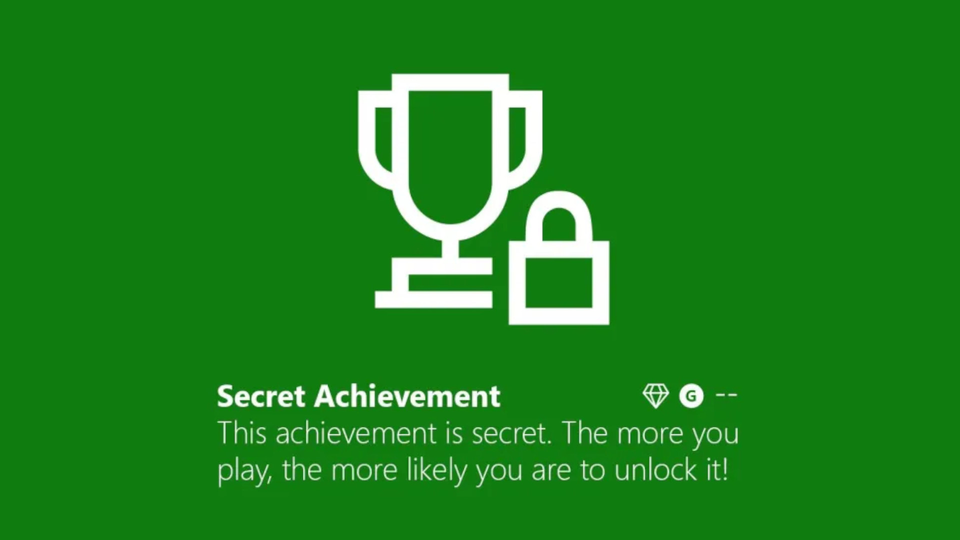 Xbox Secret Achievement