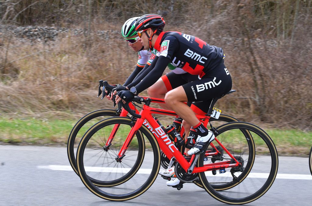 Richie Porte with BMC teammate Nico Roche