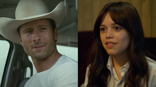 Glen Powell in Twisters/ Jenna Ortega in Miller&#039;s Girl