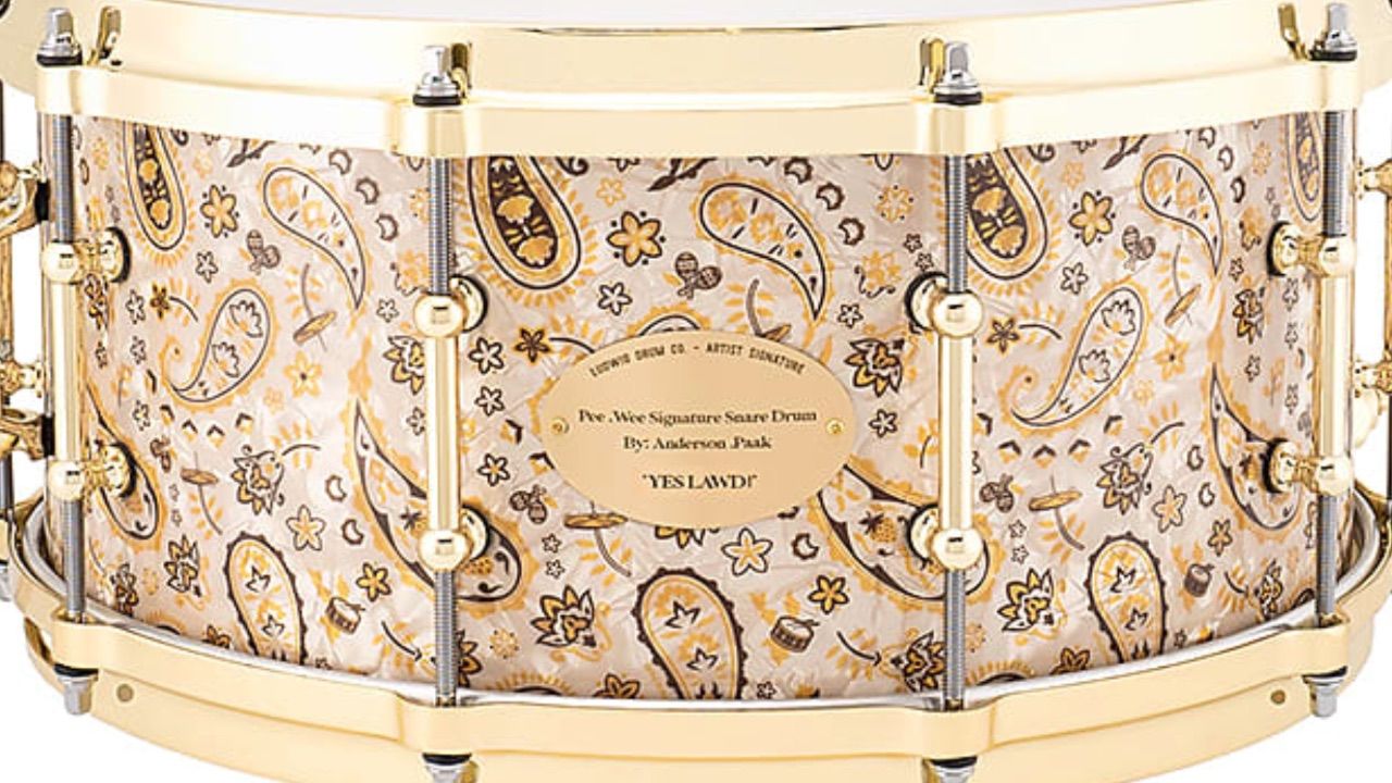 Anderson .Paak Ludwig Reverb store Pee .Wee Collection