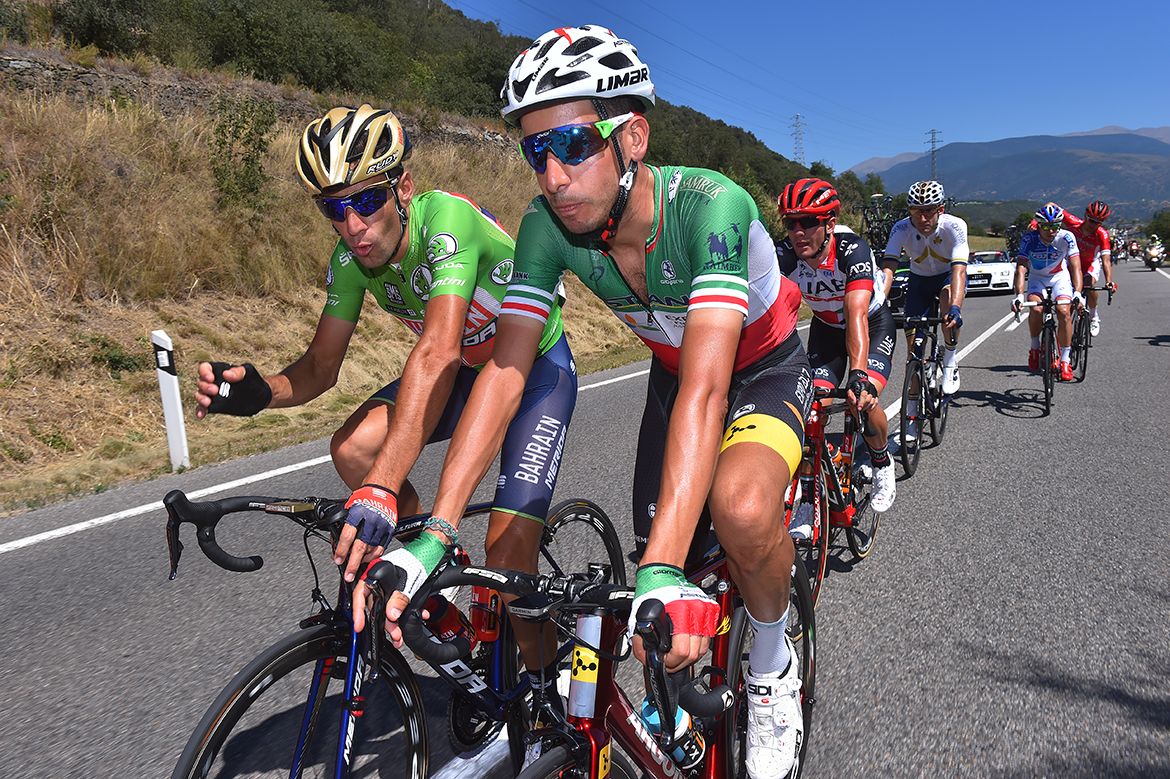Vincenzo Nibali and Fabio Aru, friends and rivals