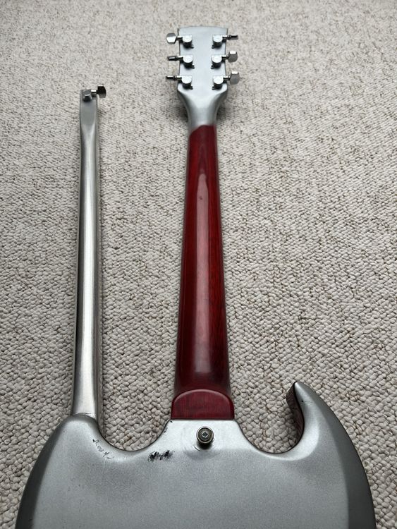 Steven Battelle's electric guitar