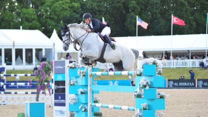 Shane Breen and Scarteen win the Bolesworth CSI3* grand prix