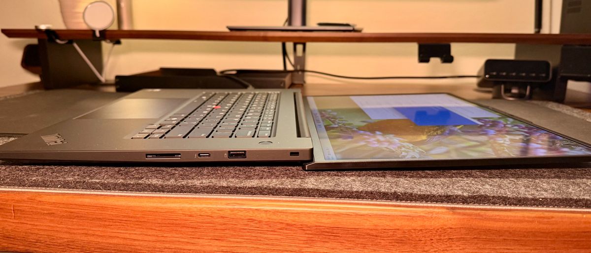 Lenovo ThinkPad T1g Gen 8 review: This Windows business laptop reminds me of a fully specced MacBook Pro alternative — with a few caveats