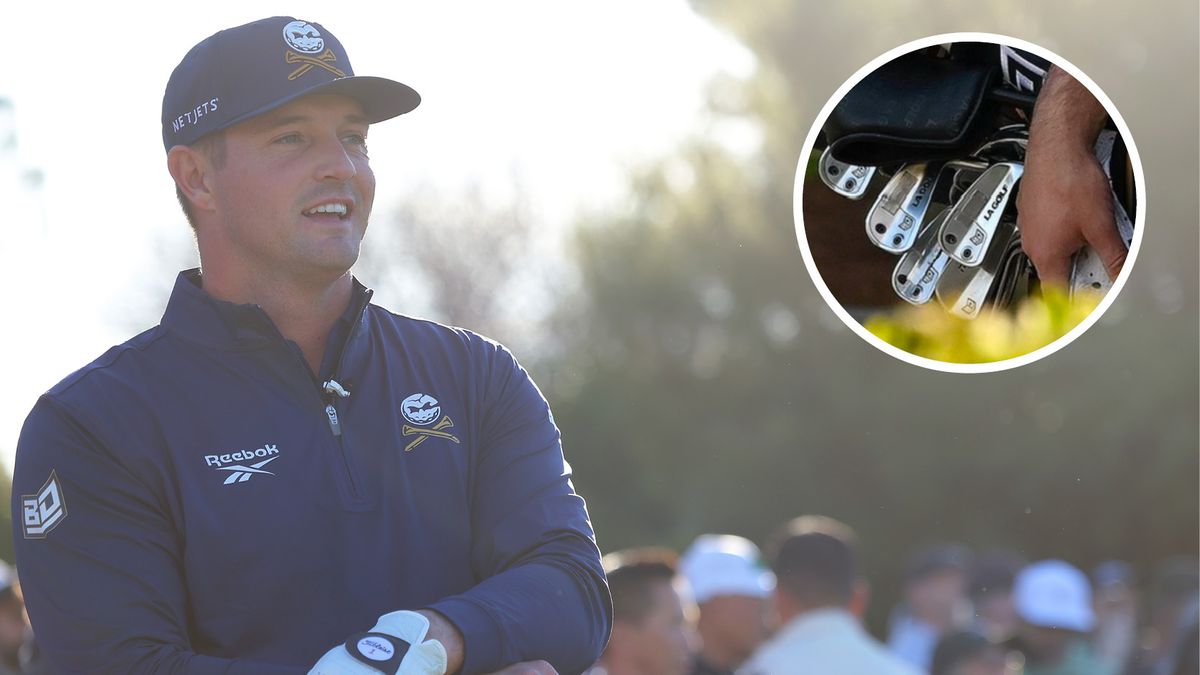 Bryson DeChambeau Spotted With New Unique Irons Ahead Of India Debut