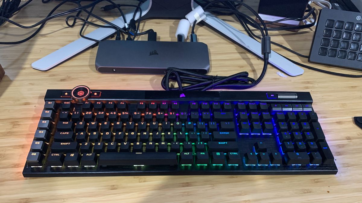 Corsair K100 RGB Mechanical Gaming Keyboard review 