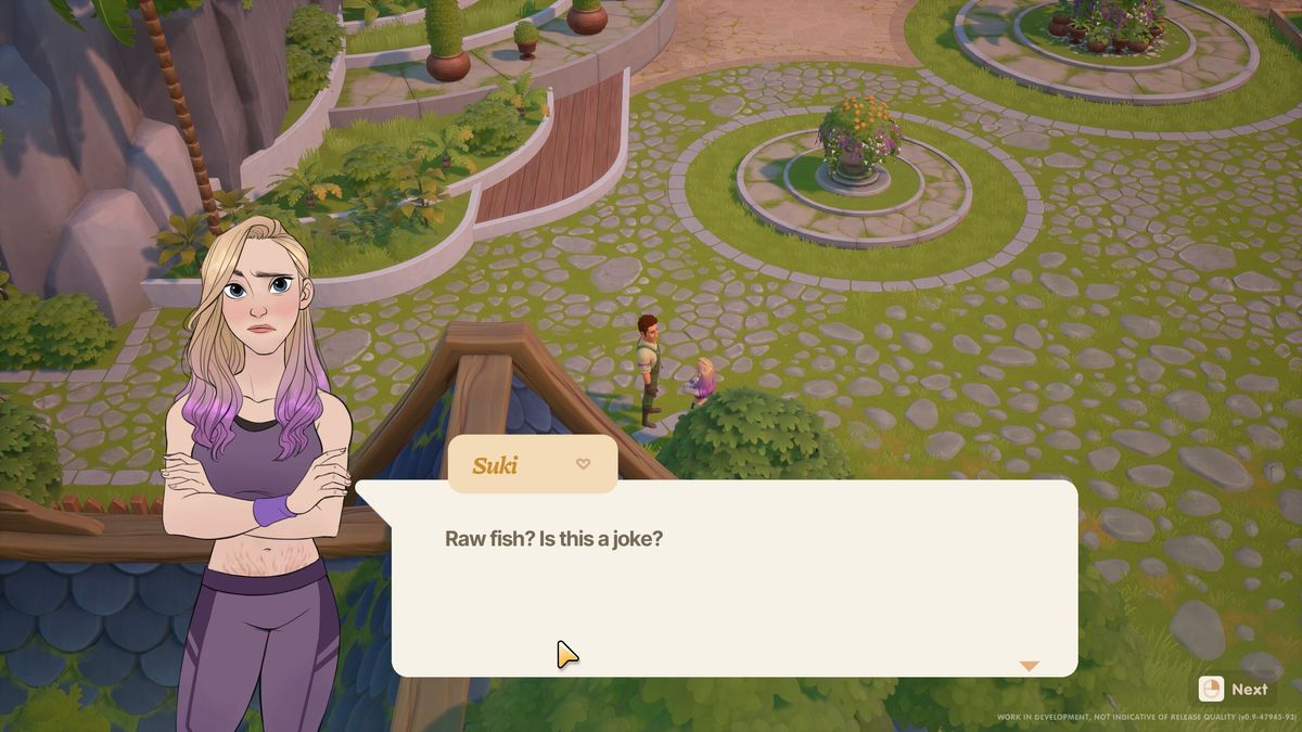 character in farming Life sim