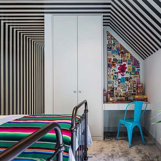 kate moss the lakes by yoo childrens room with stripes zig zag up the ceiling