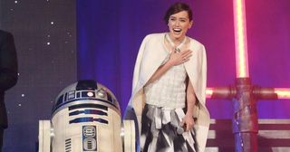 Daisy Ridley doing Star Wars PR