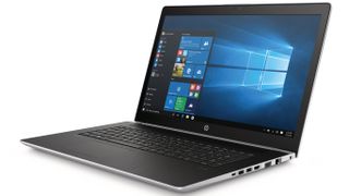 HP’s ProBook 470 G5 runs with a Full HD 17.3-inch screen