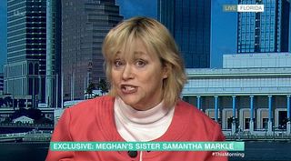 Samantha Markle appears on This Morning