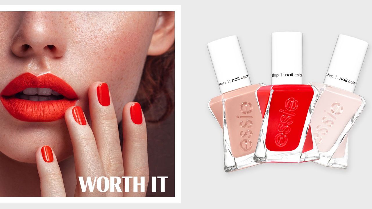 Nail polish, Red, Nail, Nail care, Cosmetics, Skin, Manicure, Lip, Beauty, Orange, 