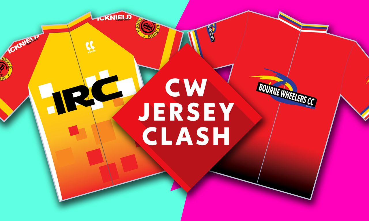 Club Jersey Clash - Icknield Road Club and Bourne Wheelers