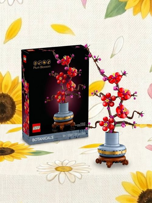 Botanicals Plum Blossom Building Sets for Adults - 10369pcs