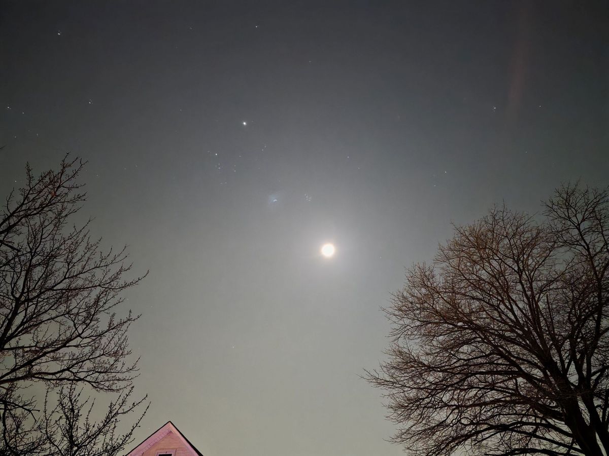 Samsung Galaxy S25 Ultra astrophotography.