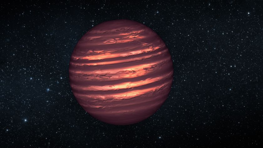 Researchers have found Neptune-like bands of clouds circling the surface of a brown dwarf, an object in between the size of a planet and a star.