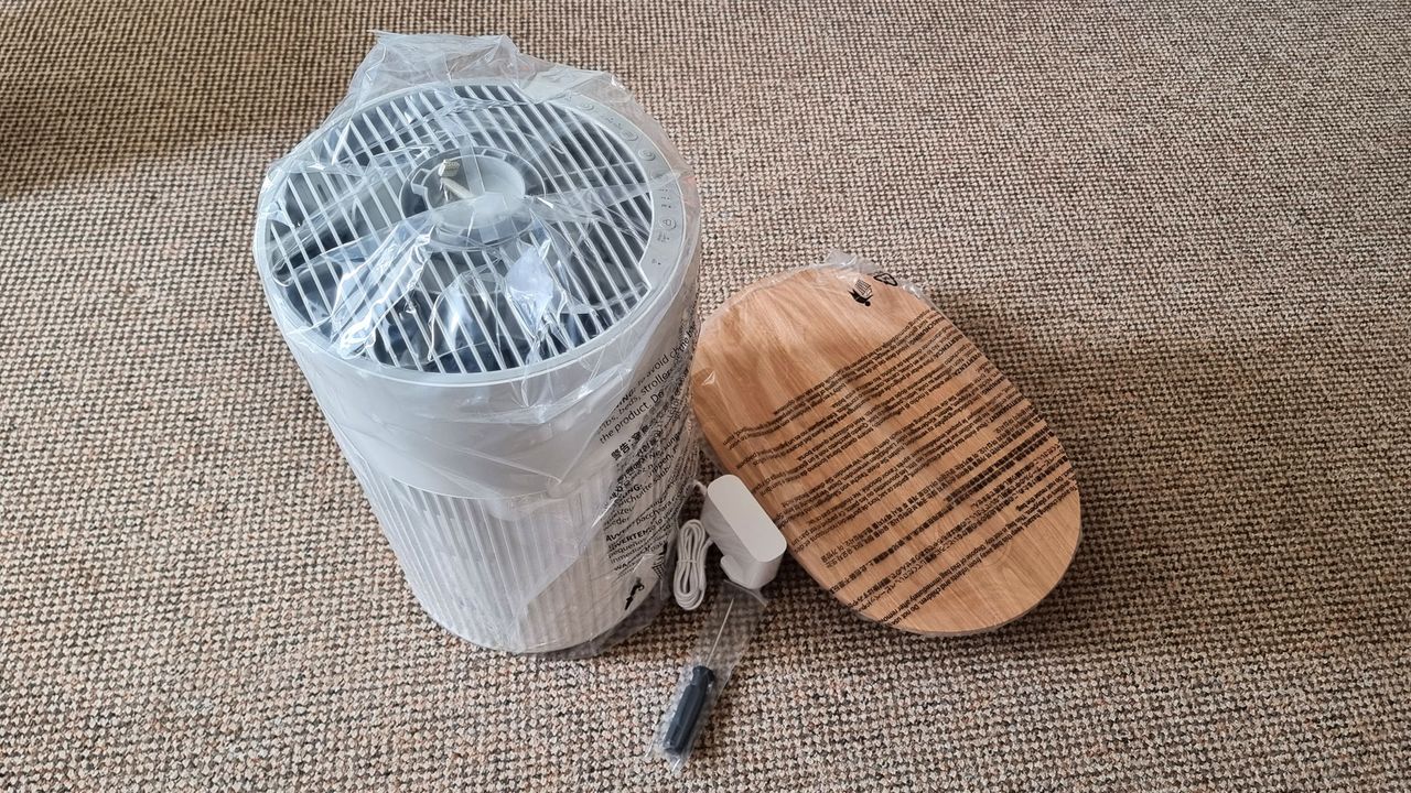 SwitchBot Air Purifier Table, disassembled