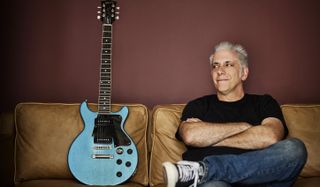 Rick Beato sits with his new signature Gibson Les Paul Special