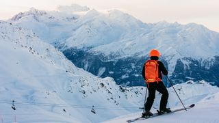 Skiing in Verbier