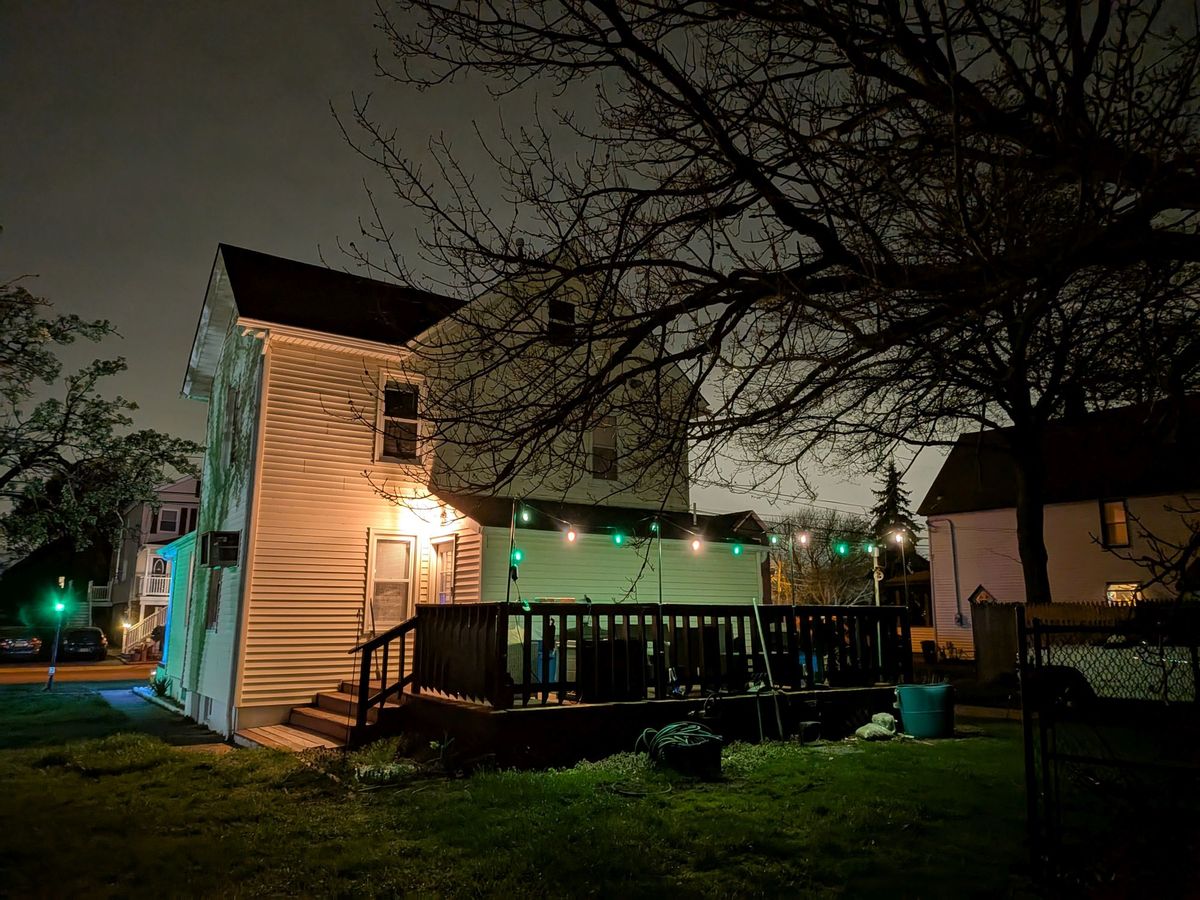Google Pixel 9a low light sample.