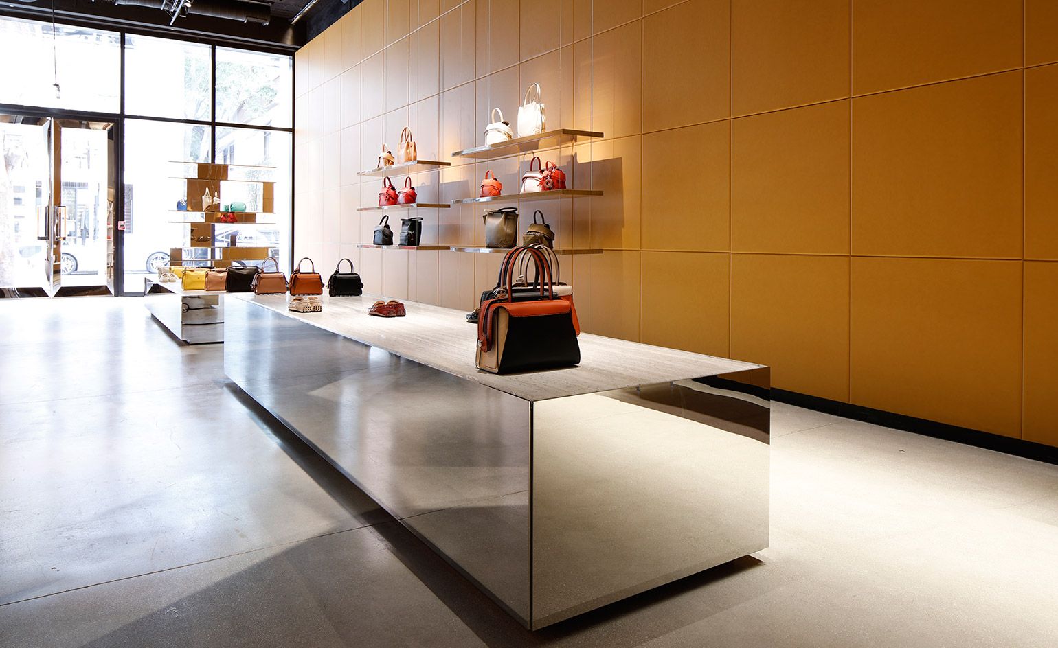 Trunk show: Tod’s shape-shifting Miami store folds into a gallery