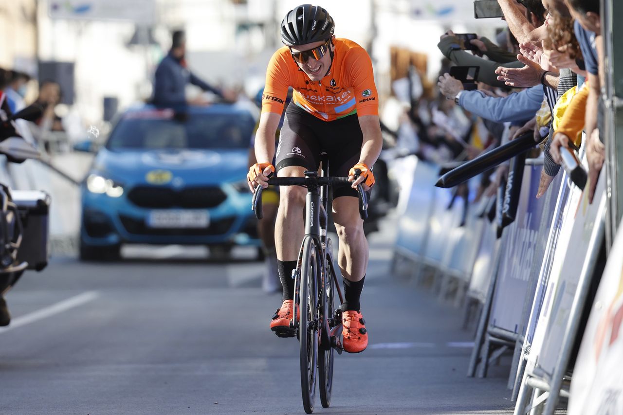 Vuelta a Andalucia - Ruta Del Sol 2022 - 68th Edition - 1st stage Ubrique - Iznajar 200,7 km - 16/02/2022 - Xabier Isasa (ESP - Euskaltel - Euskadi) - photo Luis Angel Gomez/SprintCyclingAgency&Acirc;&copy;2022