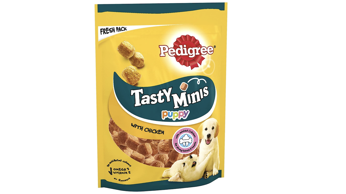 Pedigree Tasty Minis treats for puppies