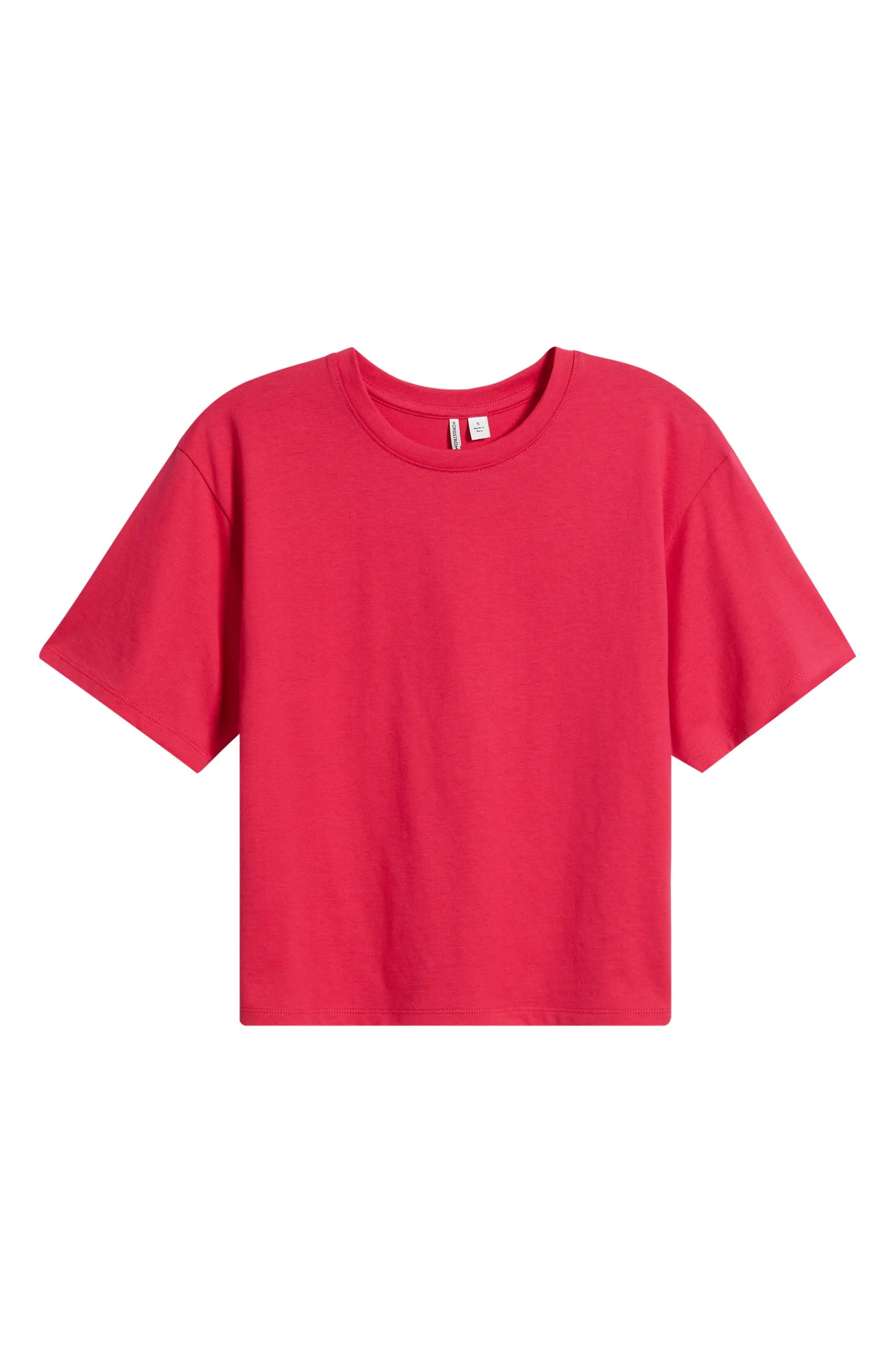 Nordstrom, Relaxed Fit Pima Cotton Crewneck T-Shirt