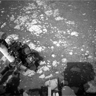 NASA's Mars rover Curiosity Navcam image