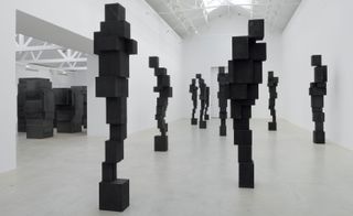 Antony Gormley’s sculptures take over Galerie Thaddaeus Ropac in Paris