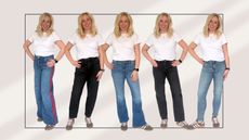 Antonia Kraskowski wearing the most comfortable jeans