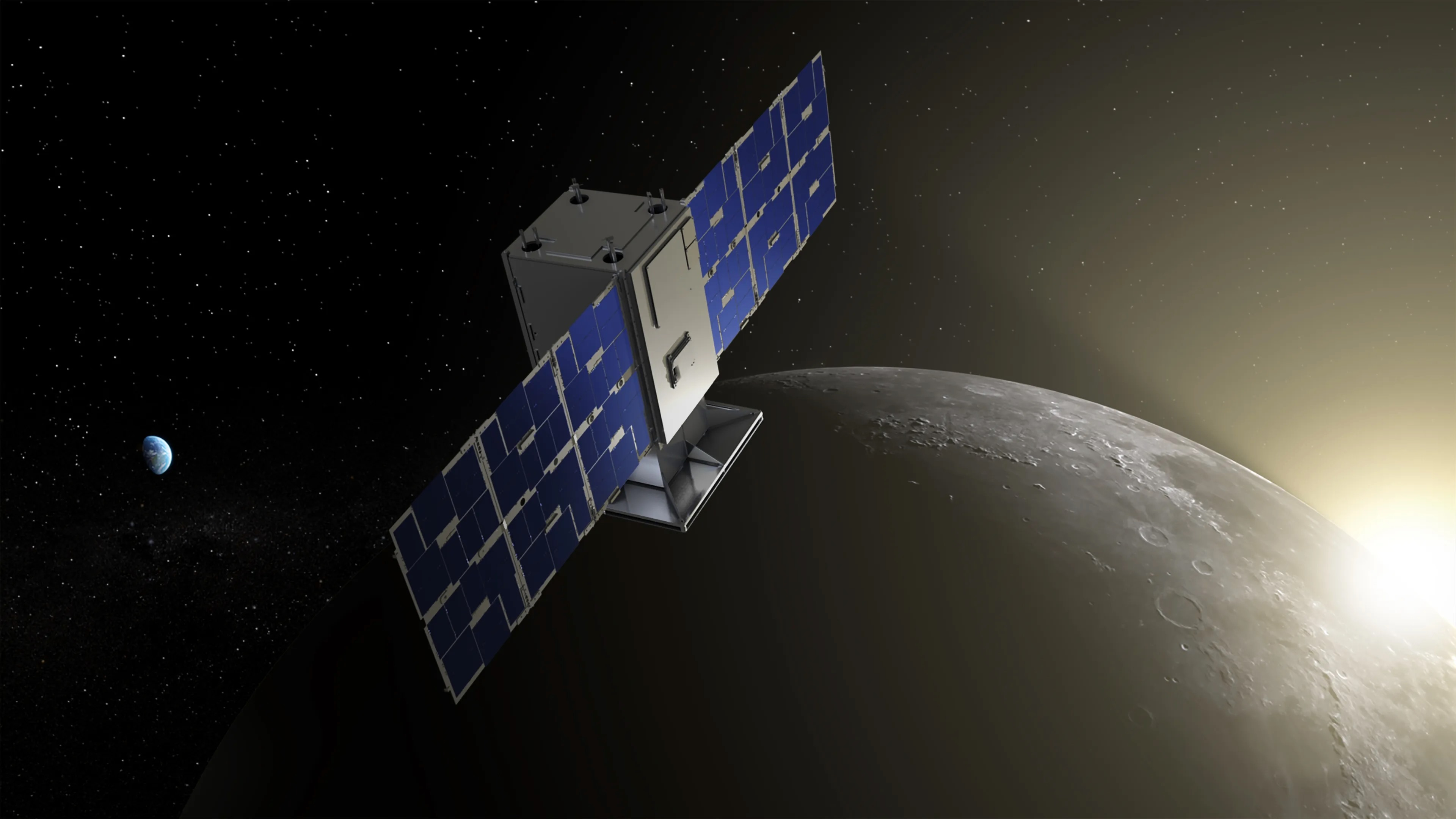 NASA's tiny CAPSTONE probe celebrates 450 days in orbit around the moon thumbnail