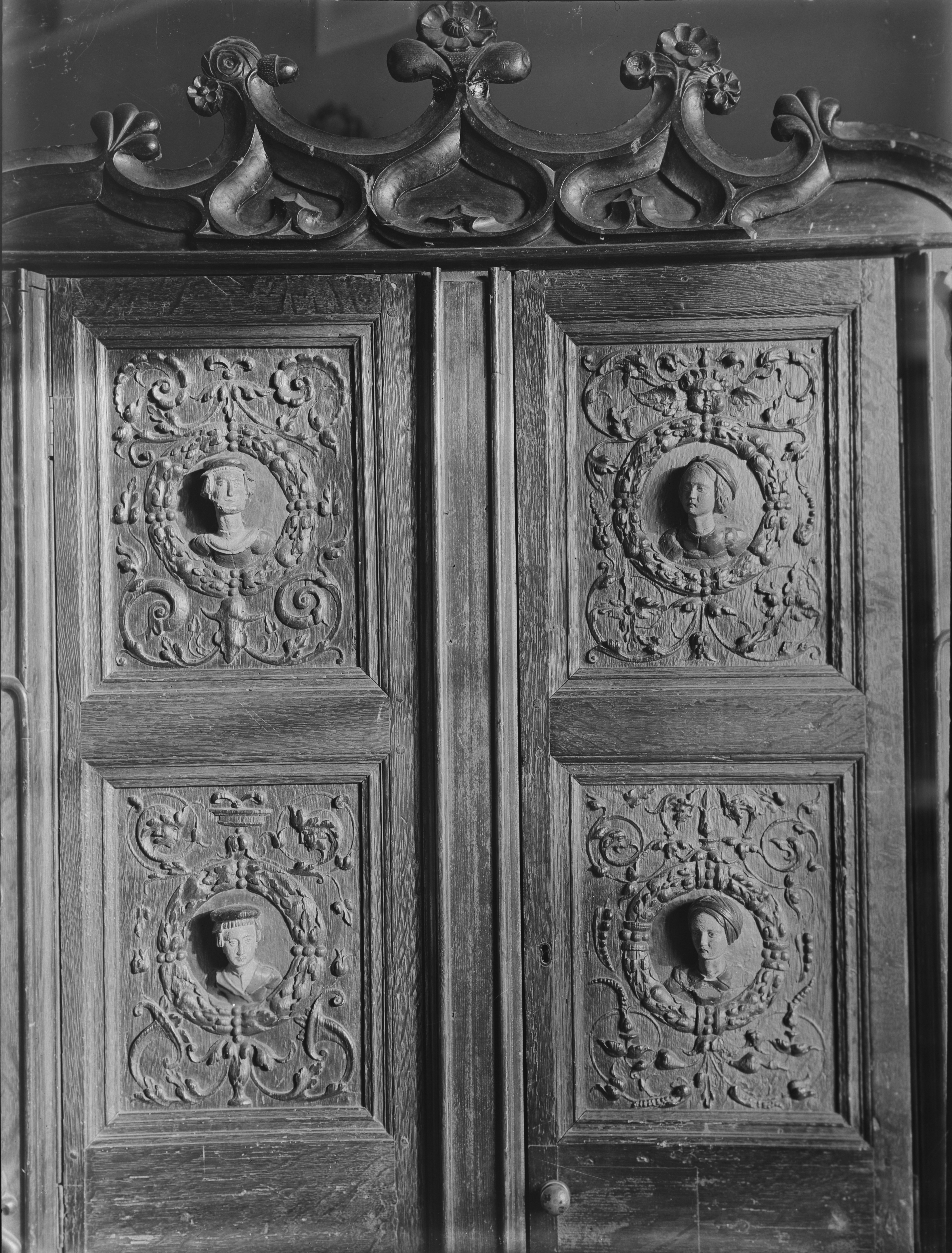 Black and white images of Belhus house in Essex