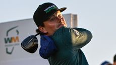 Luke Clanton takes a shot at the WM Phoenix Open