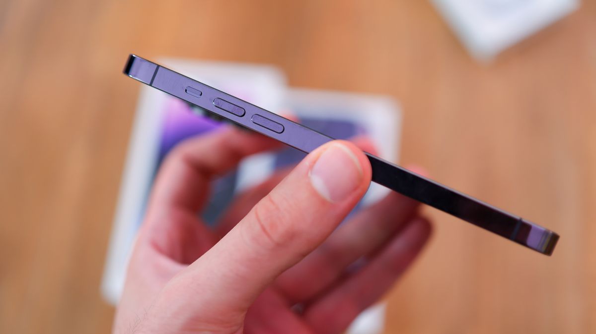 A photo of the iPhone 14 Pro Max