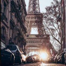 the Eiffel Tower in Paris
